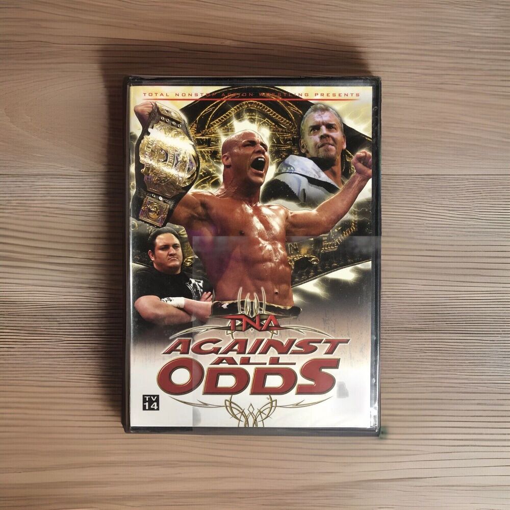 TNA Wrestling "Against All Odds 2008" DVD Kurt Angle Christian Cage Joe Impact